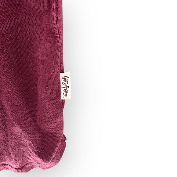 Harry Potter Hogwarts Is My Home Sleep Shirt Burgundy 3/4 Sleeve Women’s M - Picture 4 of 7